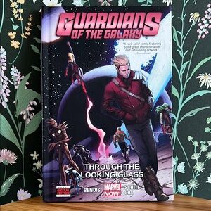 MARVEL Guardians of the Galaxy 2015 hardcover comic Through the Looking Glass